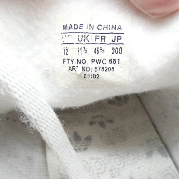 Adidas La Marque Aux 3 678208 Mens 12 Athletic Shoes White Leather Sneakers - Picture 9 of 11